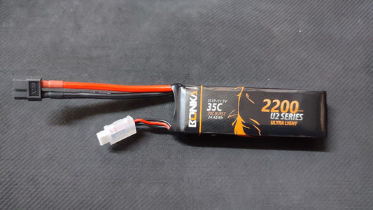11.1V 2200mAh BONKA 3S 35C ET8052