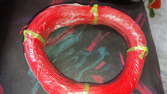 92meter RED  Wire 7/0.0052  MULTI Strand Multistrand 36 AWG ET11267