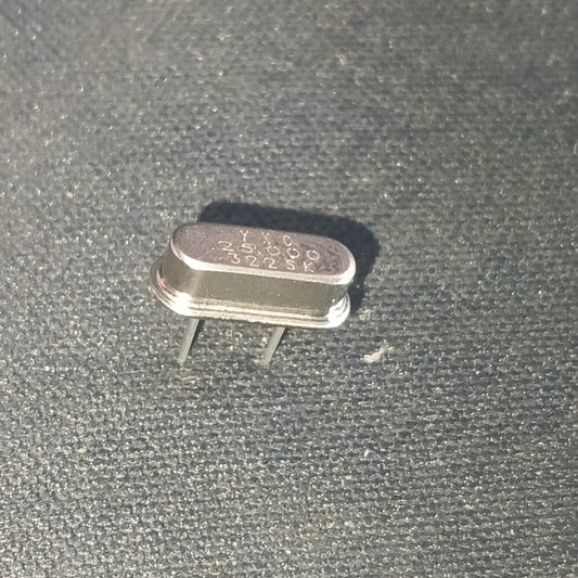 25MHz Crystal HC-49US YXC 25 mhz ETH6833