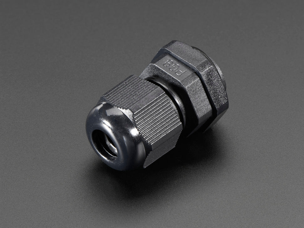 PG-9 BLACK PG GLAND INNER DIA 9MM pg9 ETH6976