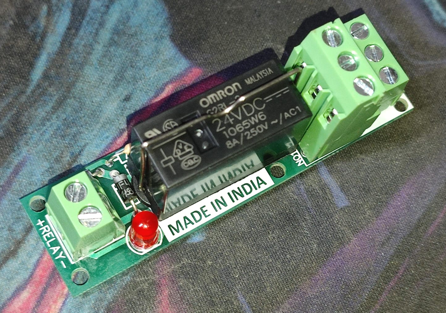 24V 8A DPDT Relay Module  Without Driver IC  ETD11426