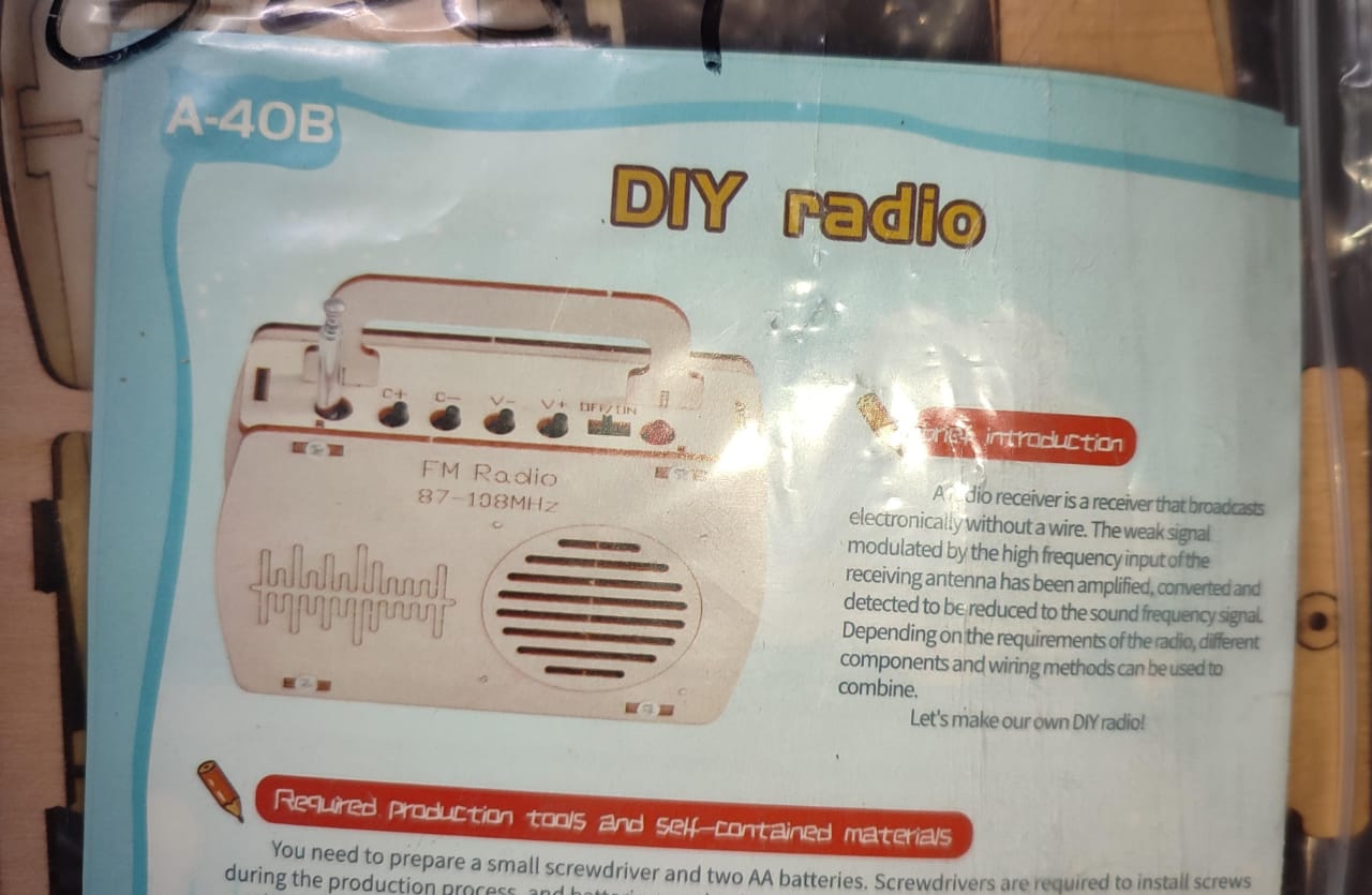 DIY FM RADIO STEM KIT  ETD11196