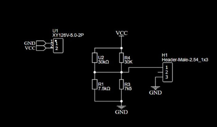 PCB FOR Voltage Sensor Module ETD11509