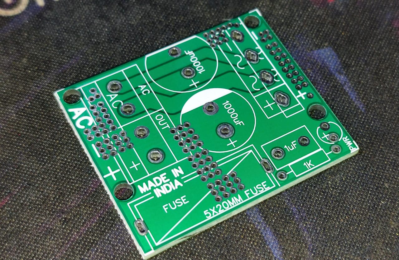 BRIDGE RECTIFIER PCB FOR KBL10 OR GBU808 4A-10A ET6237