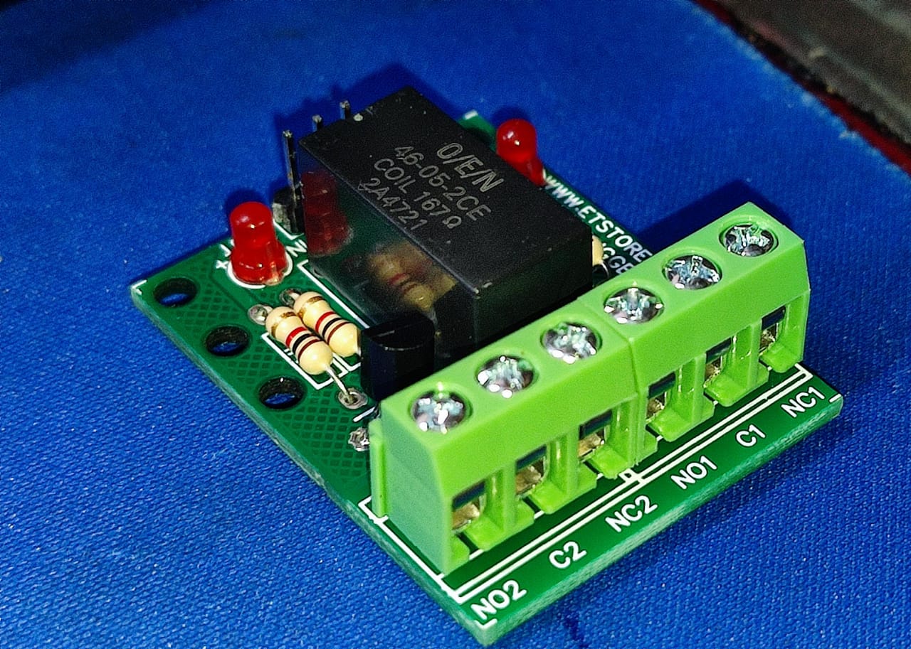 5V 2A DPDT OEN Relay Module HIGH TRIGGER ET5226