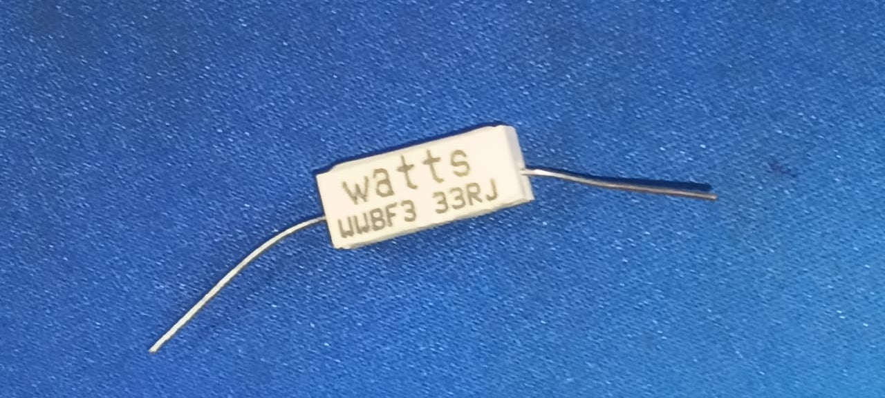 33 ohm 3W 33RJ 3 WATTS WIRE WOUND RESISTOR 33R 33E ET11386