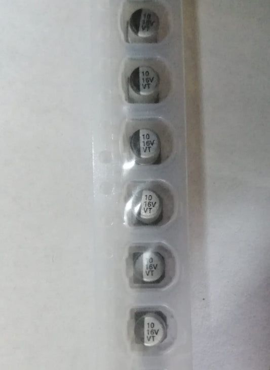 10uf 16V 4x5.4mm JWCO Aluminum Electrolytic Capacitors SMD ETA2567