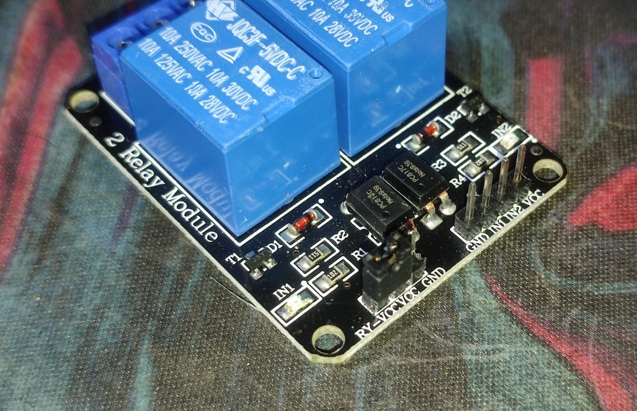 5V TWO 2 Channel Relay Module With Optocoupler LOW TRIGGER 2CH ET5070