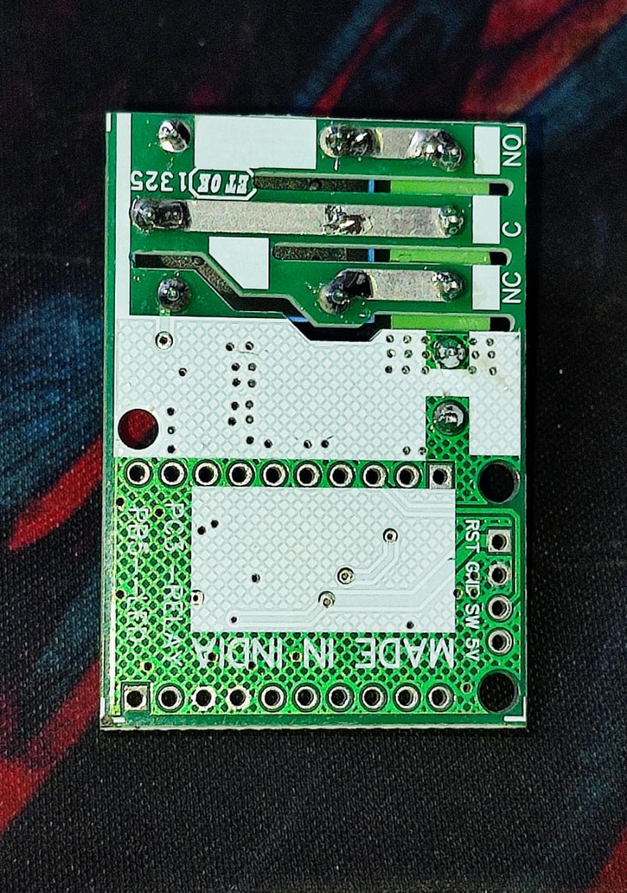 STM8S003F3P6TR with Relay BREAKOUT BOARD 5V ET7563