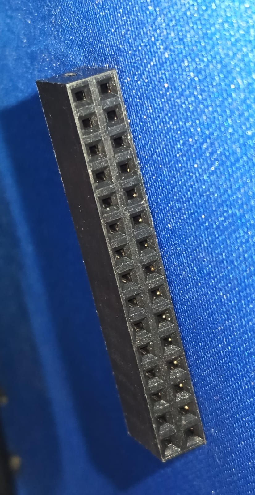 30 pin Female Headers 2X15pin 2.54mm Pitch 2541FV-2x15P-B  HanElectricity 3A 30PETD11143