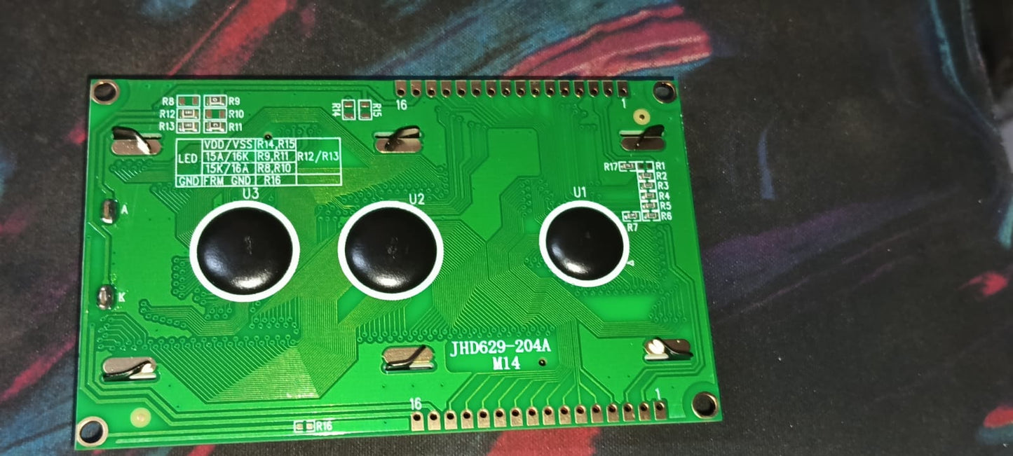 Lcd Green 204 20X4 Character Display 2004 JHD ET5180