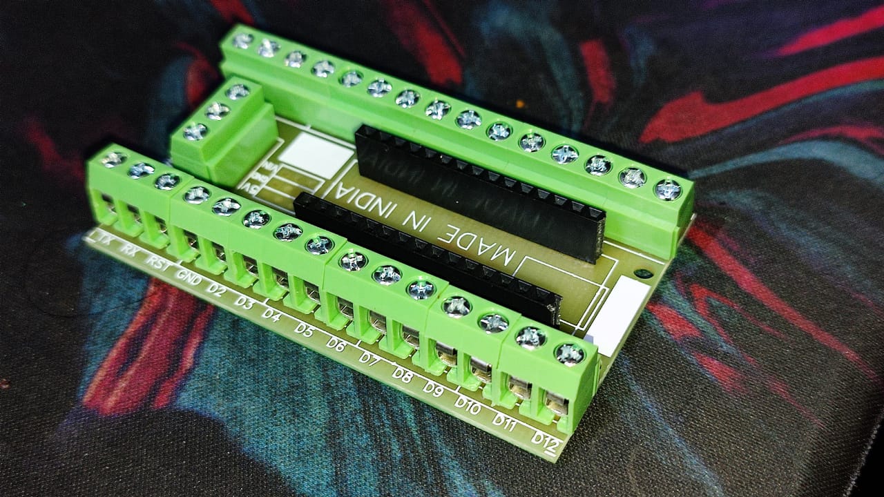 Nano I/O Shield terminal block Connector BREAK OUT ET5093