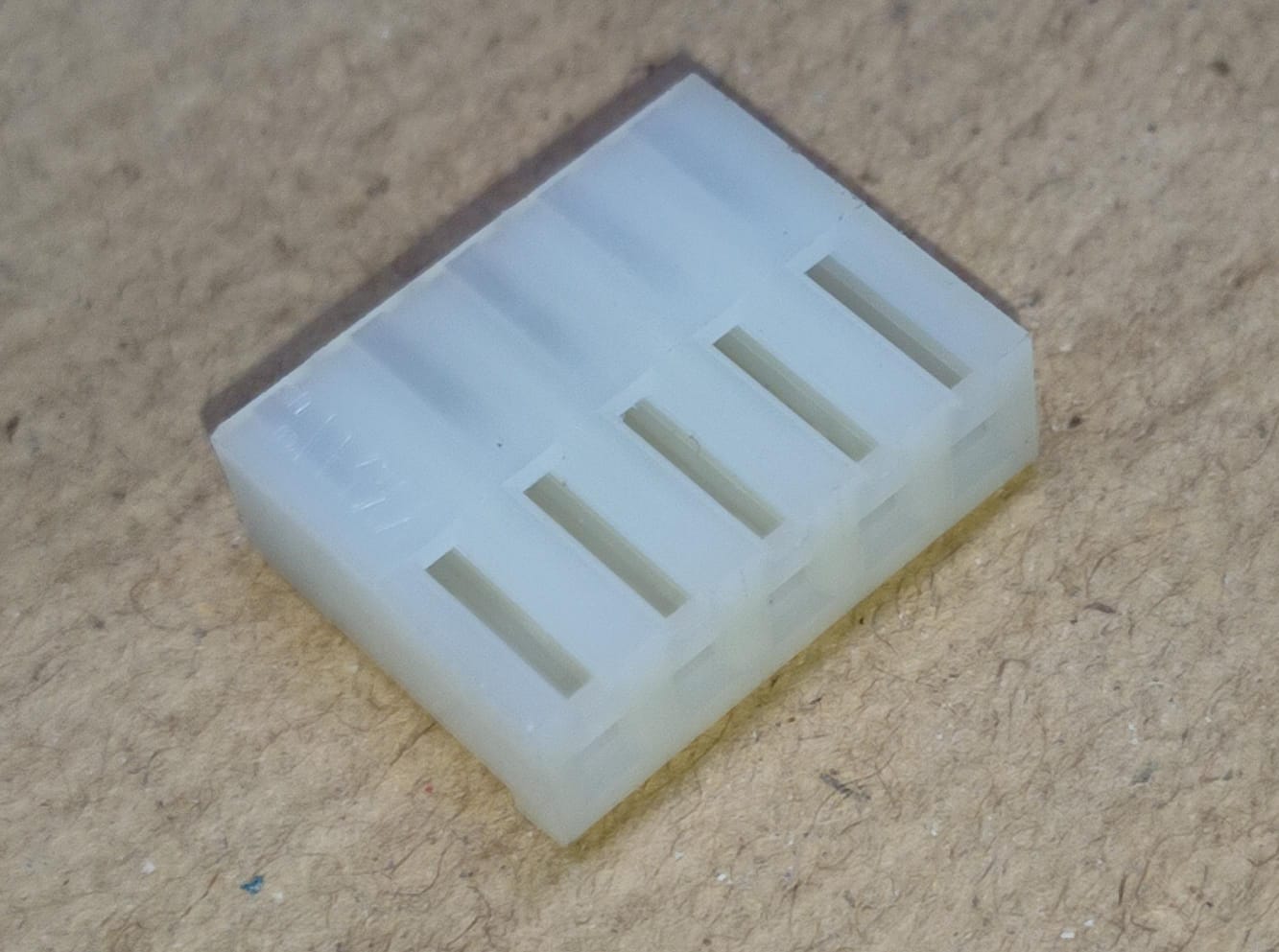 5 Pin CPU Connector FEMALE without wire  3.96mm ETD11462