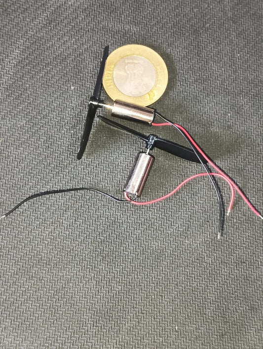 1 PAIR Coreless Motor 716 2x16mm Micro With Propeller 3.7V 1PAIR ETD11238