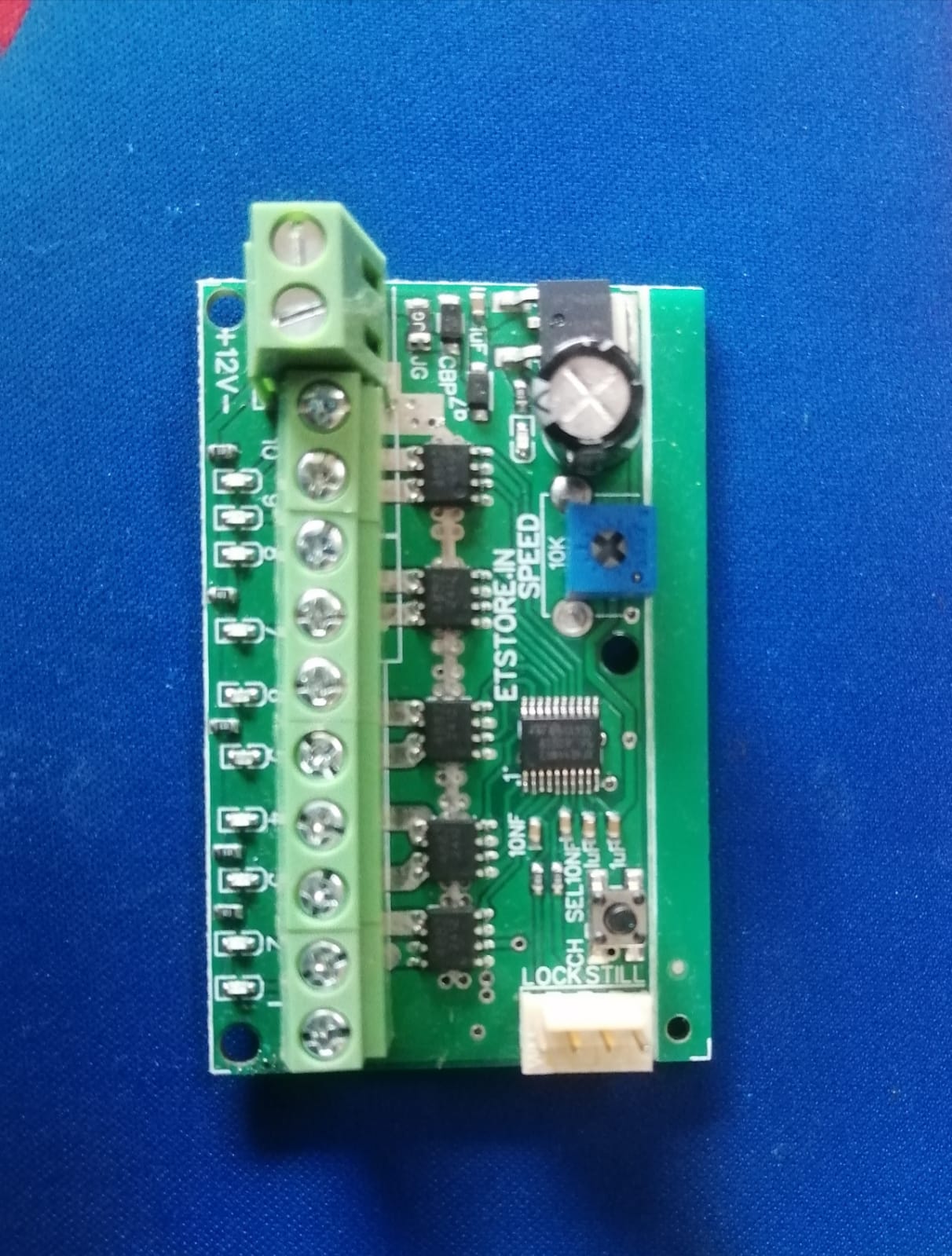 DC Design Chaser 10 / 8 / 6 / 4 Channel  with small speed controller 7-15V DC 8A ET11240