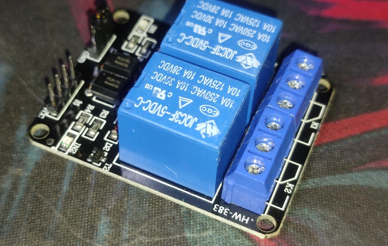 5V TWO 2 Channel Relay Module With Optocoupler LOW TRIGGER 2CH ET5070