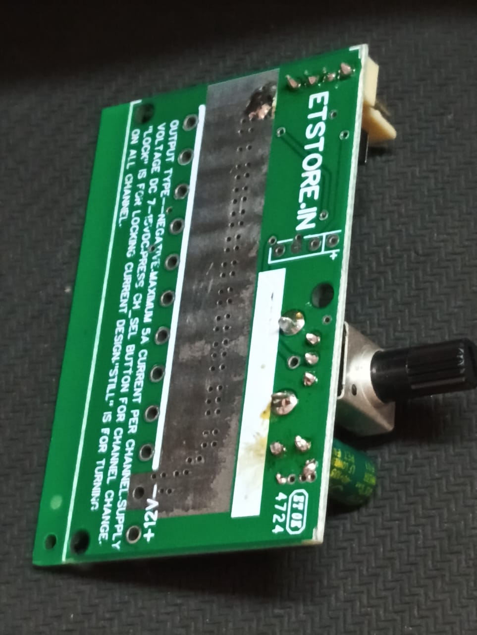 DC Design Chaser 10 / 8 / 6 / 4 Channel 7-15V DC 8A WITH OUT CONNECTOR ETD11229