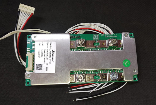 8S 100A BMS Lithium Iron Phosphate LFP SAME PORT W/P JIABAIDA 3.2V 24v ETD11367