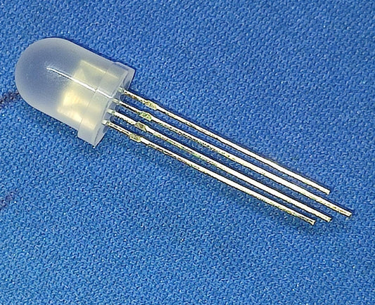 WS2812D-F8 Worldsemi 8mm LED Addressable 2812 4 leg pixel ETA2655