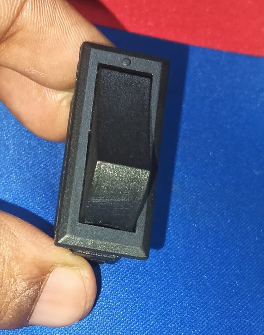 SE312 16A SOYNIA BLACK SPST Rocker Switch 240V AC On Off ETE9892