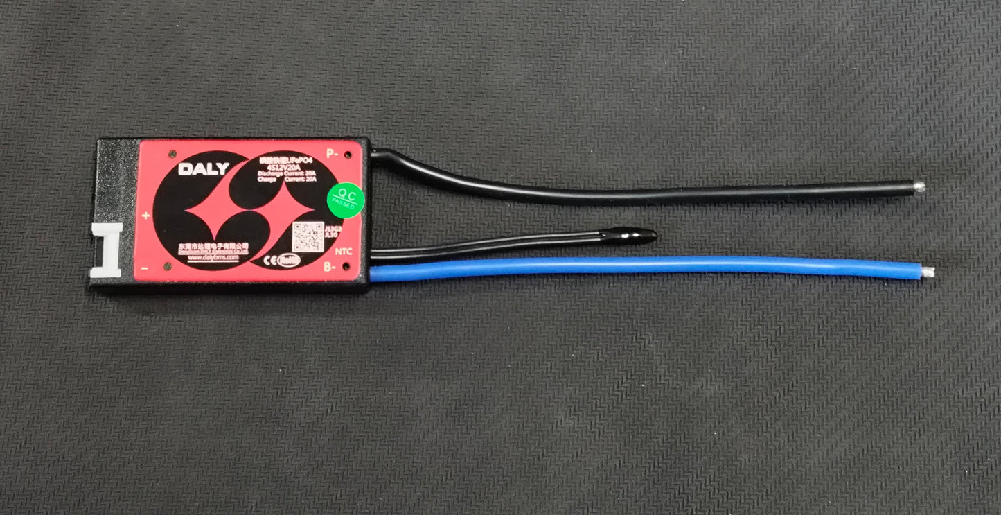 4S 20A BMS Daly 12V Lifeo4 With Balancing and Temperature Sensor ET6504