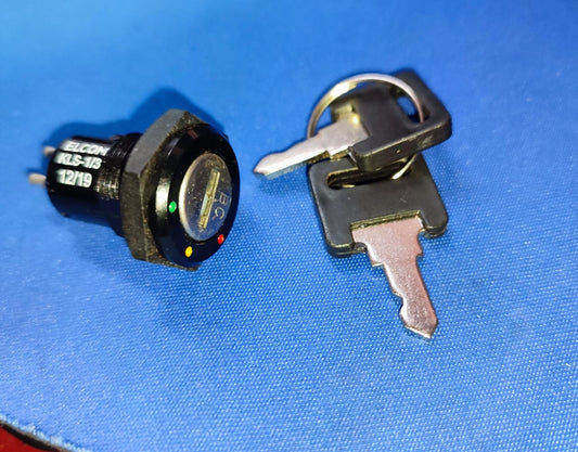 KLS-1/3  ELCOM  Key Switch lock  12VDC 25mA ETD11154