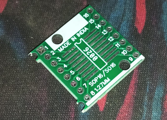 SOP16 TO DIP16 CONVRTER PCB Board SMD SOIC16 DIP16 TSSOP16 SSOP16 SO16  breakout board ET5300