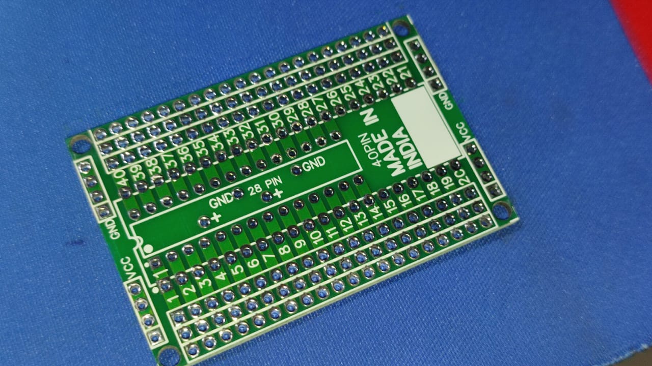 40 PIN TO 4 PIN DIP IC BREAKOUT DOT BOARD PCB  ET5804