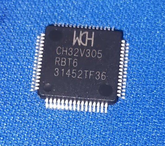 CH32V305RBT6 LQFP-64M(10x10) WCH Microcontrollers ETE9976
