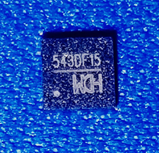 CH543D QFN-20(3x3) WCH Microcontrollers 543d ETE9975
