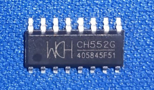 CH552G SOP-16 WCH 51 Family 24MHz Microcontrollers ETE9953