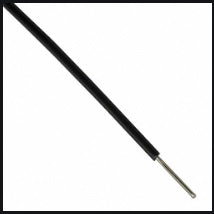 Black 1/23 92 meter Single Strand Wire GAUGE 23 ET7243