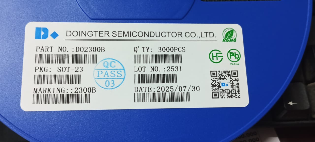 DO2300B SOT23 20V 5.2A SMD N-Channel MOSFET 2300 ETD11375