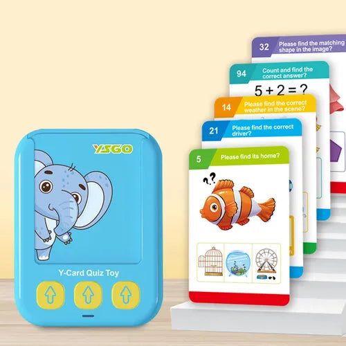 Y - CARD QUIZ LEARINNG TOY STEM KIT ETD11272