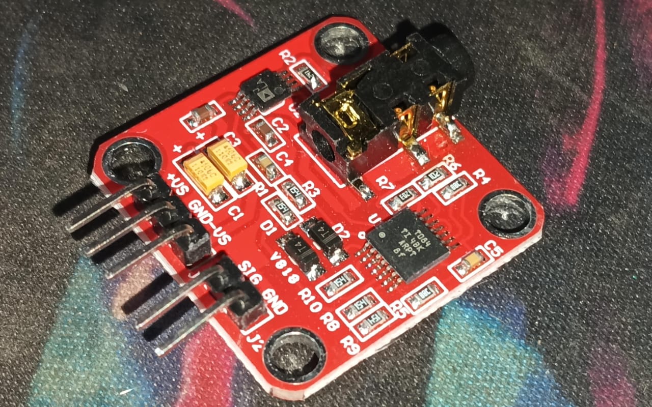 EMG Muscle Sensor Module with Cable And Electrodes ET5945