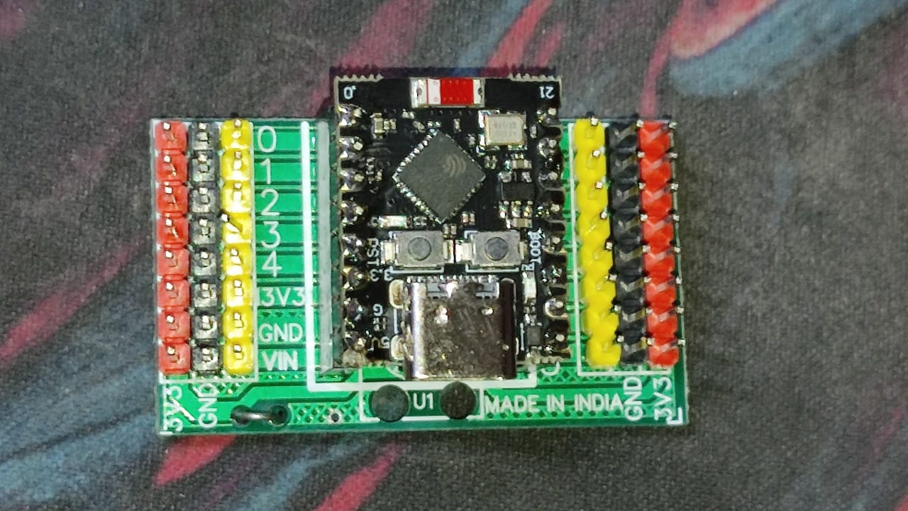 ESP32-C3 BREAKOUT BOARD with Extra 3.3V 1A  Regulator SUPER MINI ESP32 C3 ETD11370