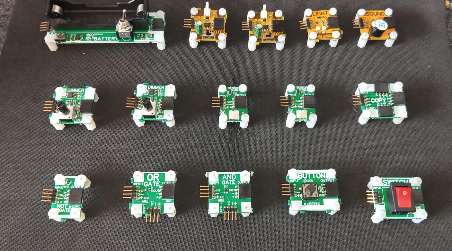 ETS STEM KIT 15 BLOCKS  5V DC ETE9935