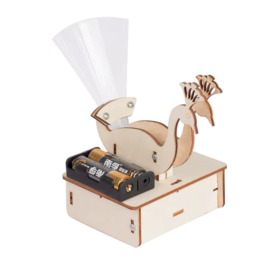 PEACOCK with TAIL LIGHT STEM Unassembled KIT  ETD11200