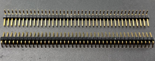40 pin Male Right Angle gold plated Header 2.54mm 1x40p ET7256