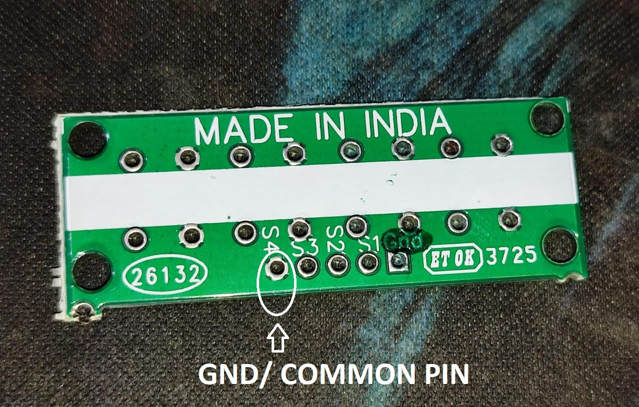 1X4 Keypad  4 keys Switch PCB ET11245