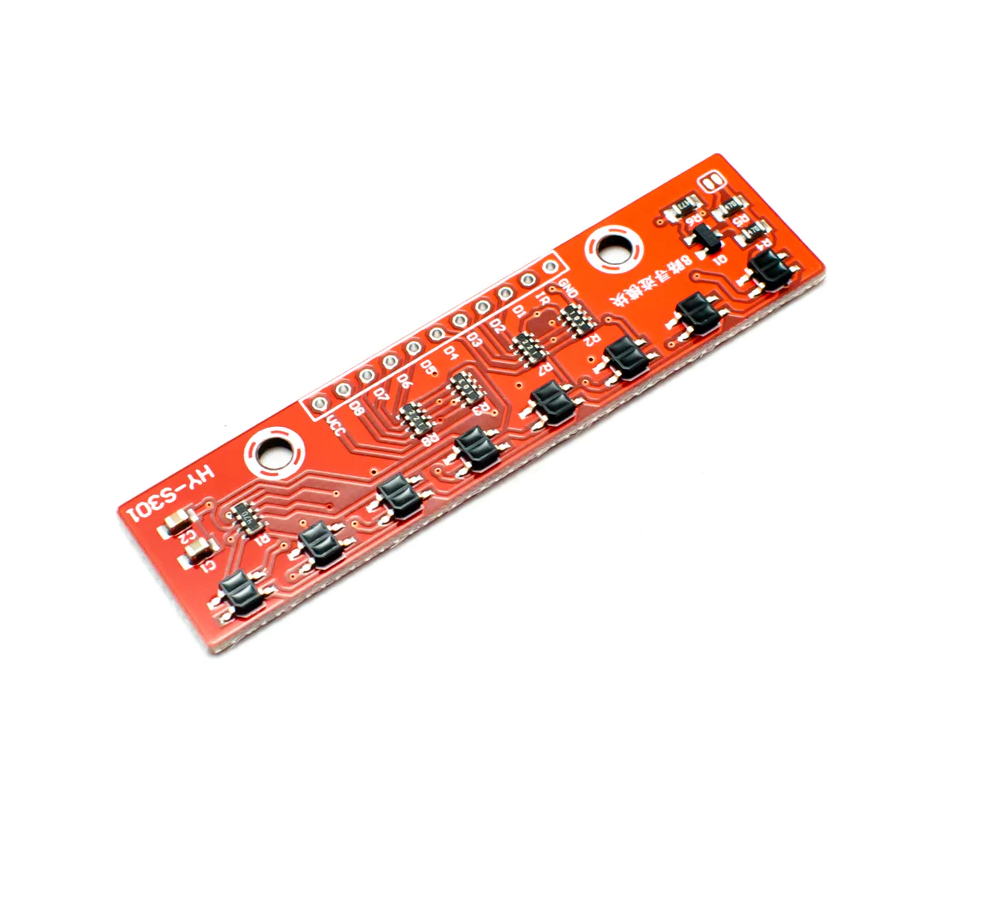 8 Channel Line Tracking Sensor Module IR array LINE FOLLOWER HY-S301 E ...