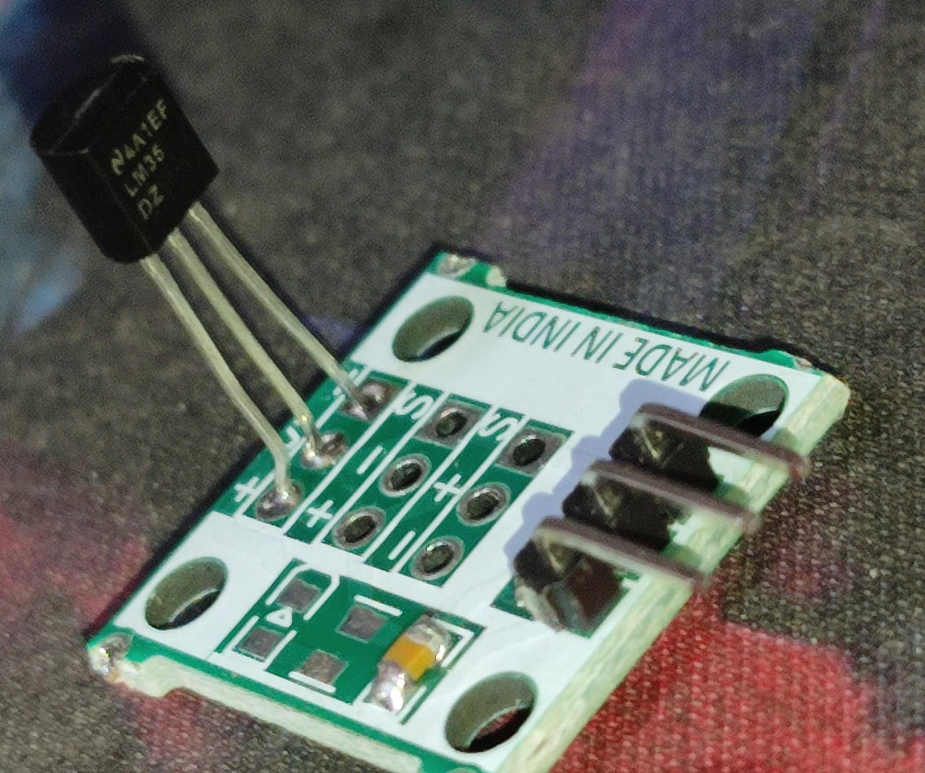 LM35 TEMPERATURE SENSOR  MODULE ET5330