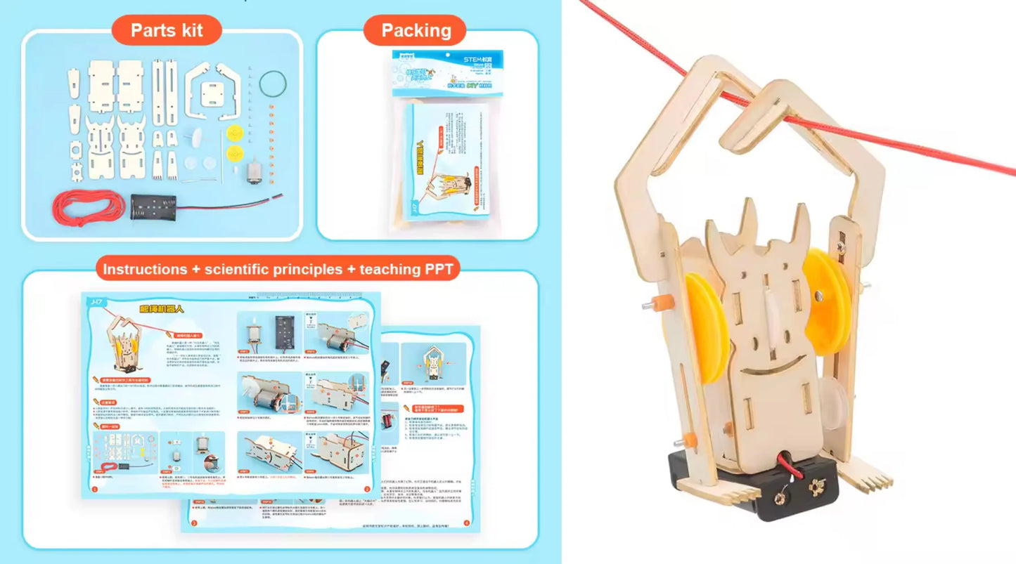 ROPE CLIMBING ROBOT STEM KIT  ETD11199