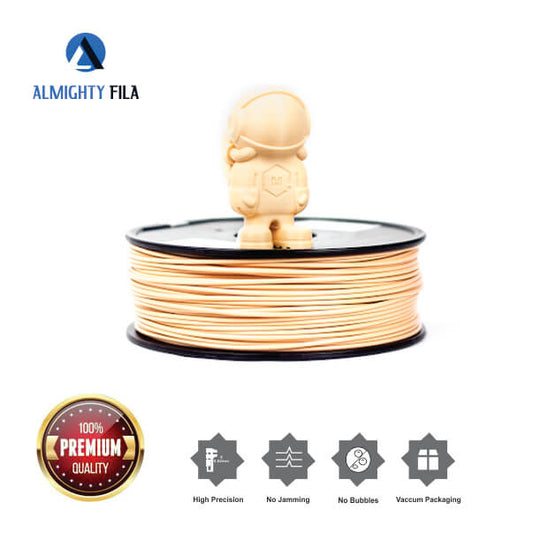 IVORY Color 3d printer filament PLA+ 1.75mm 1kg ET6170
