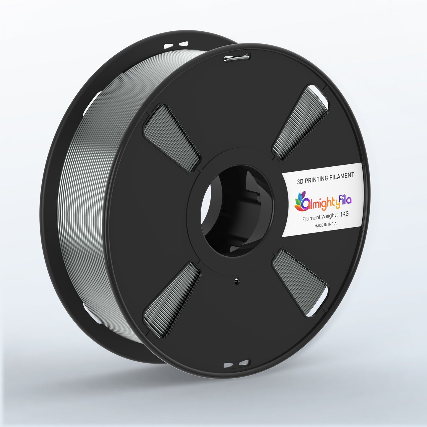 SILVER Color PLA+ filament 1.75mm 1kg 3d printer ET7232