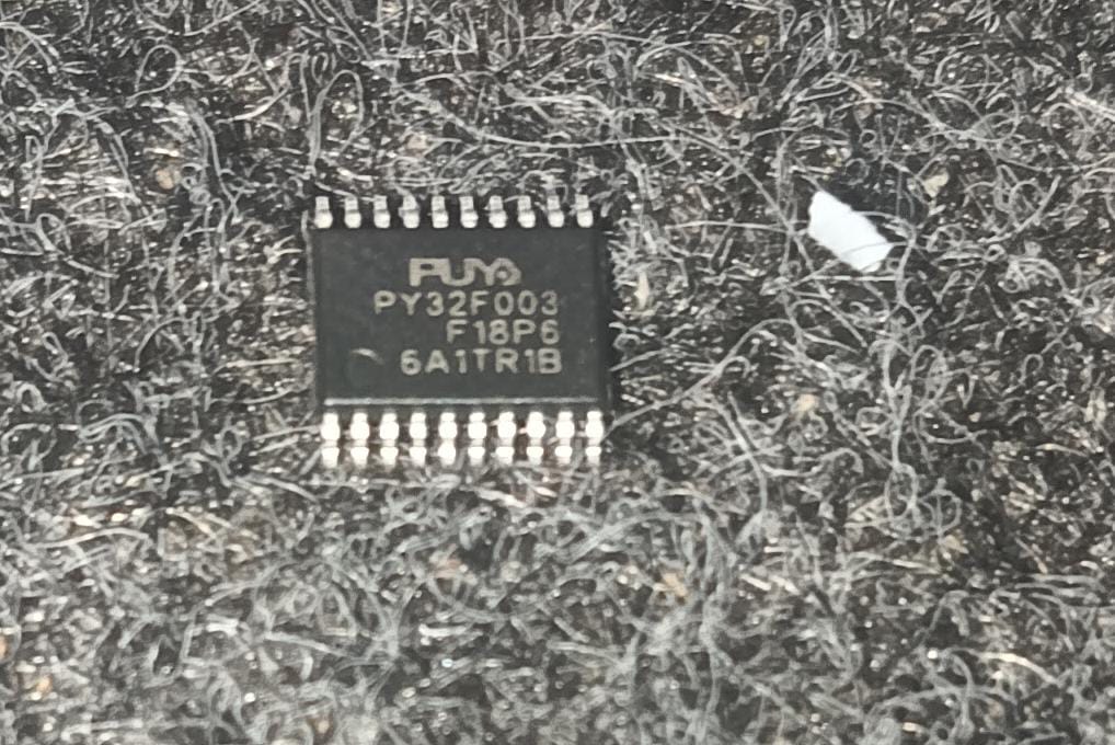 PY32F003F18PTU TSSOP-20 PUYA SMD 32 bit ARM Cortex M0 Microcontrollers ETH6817