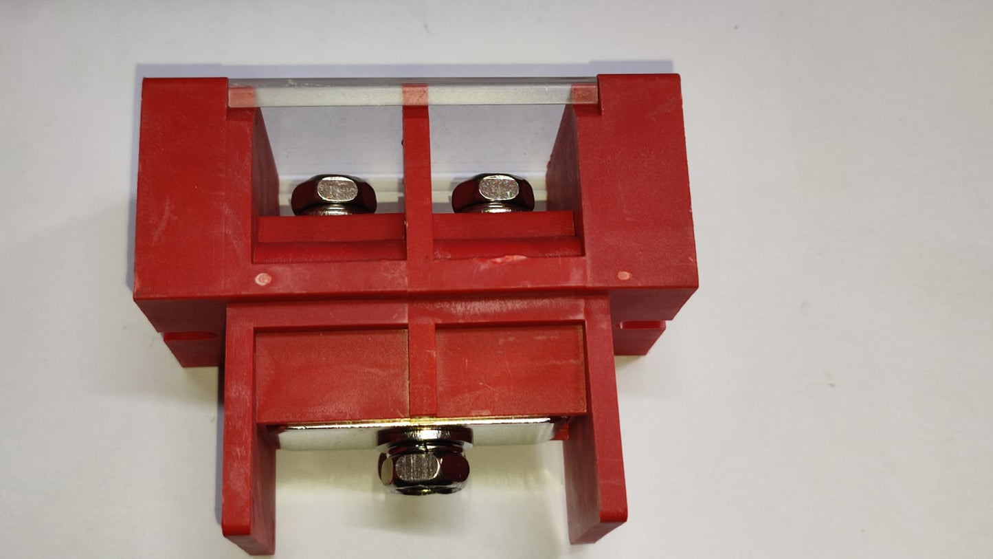 RED 200A ESS FENCE TERMINAL 1IN 2OUT CONNECTOR ET11405