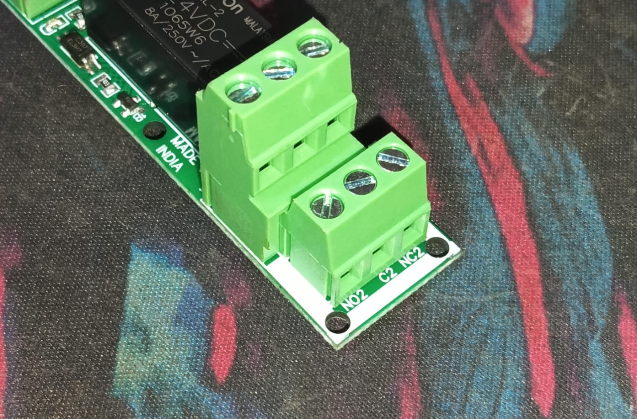 24V 8A DPDT Relay Module With optocoupler ETD11331