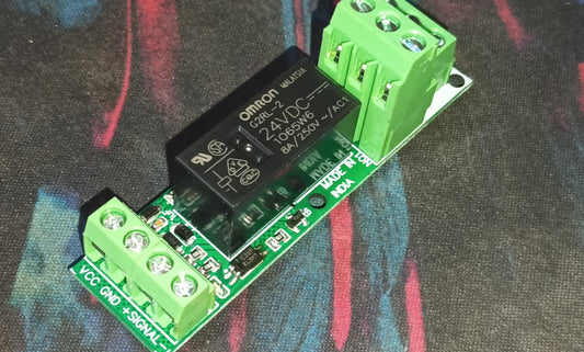 24V 8A DPDT Relay Module With optocoupler ETD11331