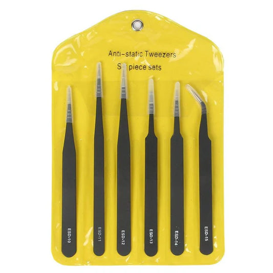 Tweezers set of 6PCS ETE9906